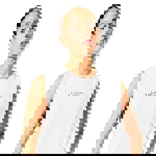 Elle Womens/Ladies Signature Vest Top - White