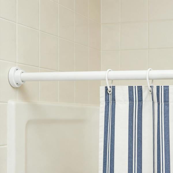 Havendro Extendable Telescopic Shower Curtain Rail Pole 74-197cm Diameter 25mm