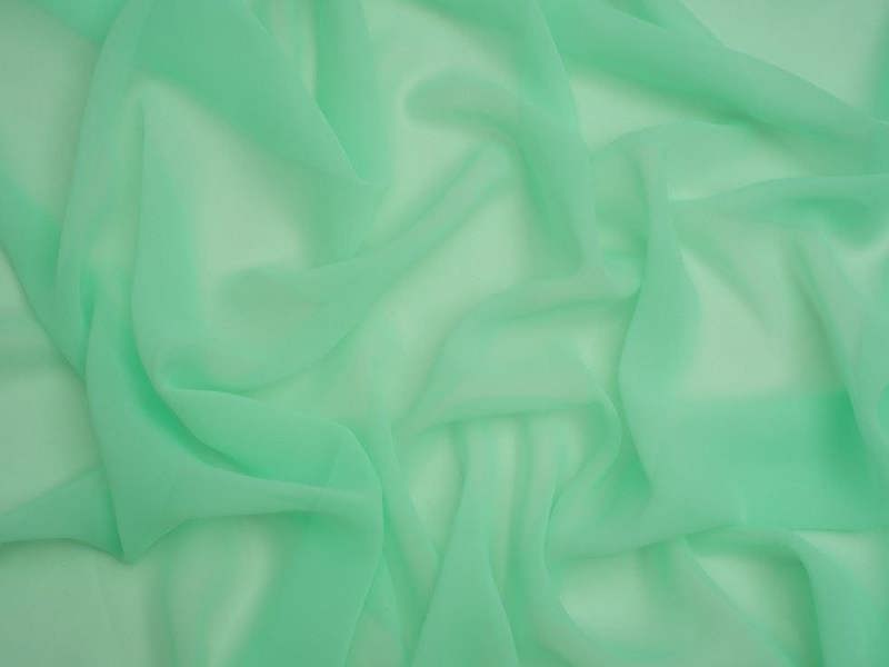 Minerva Core Range Minerva Light Sheer Chiffon Fabric - Plain Design Dressmaking Fabric, 110 cm / 44" Wide - per metre
