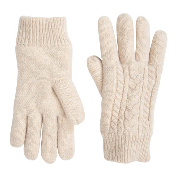 Animal Womens/Ladies Becky Lined Borg Gloves - Beige - 
