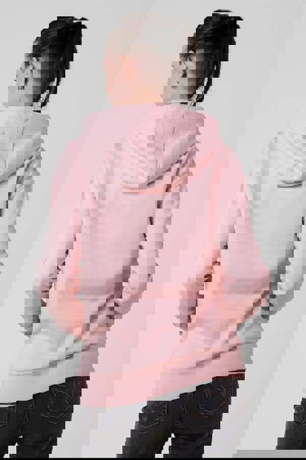 ENORSIA Women Drop Shoulder Printed Hoodie