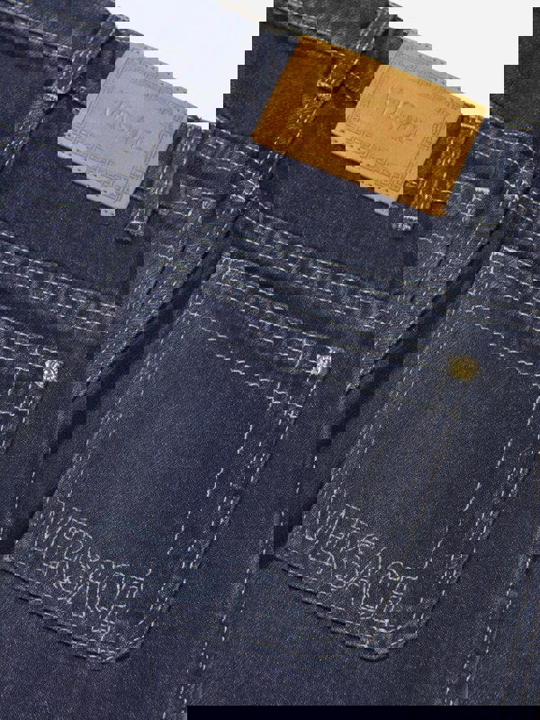 Versace Boys Slim Fit Jeans in Blue