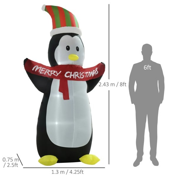 Inflatable Chritmas Penguin