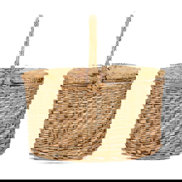 Wicker Picnic Baket with Lining