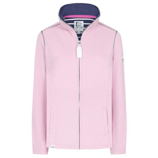 Lazy Jacks LJ33 - Ladies Full Zip Sweatshirt - Pink