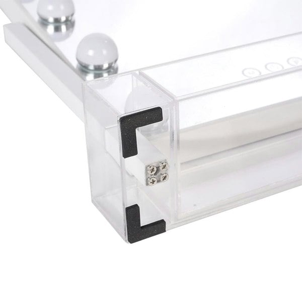 Rectangular Hollywood Vanity Makeup Mirror Living and Home