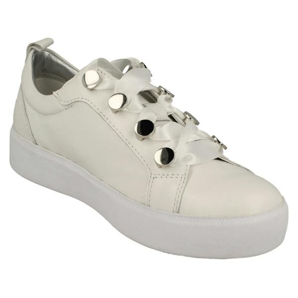 Bugatti Ladies Bugatti Thick Sole Lace Up Trainers 40712