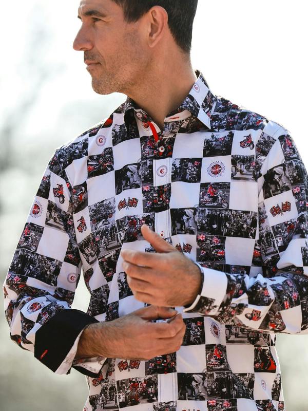 BEST OF BRITAIN PRINT SHIRT - Claudio Lugli Shirts