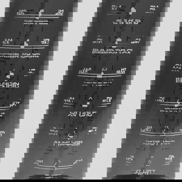 Phoenix Fitness 2L Motivational Water Bottle Slate