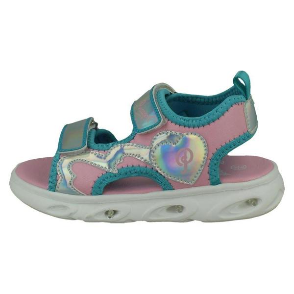 Pineapple Girls Pineapple Dual Strap Light Up Sandals H0385