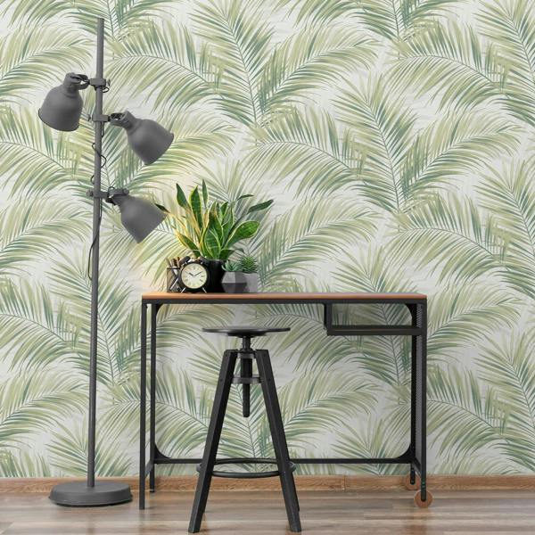 Erismann Calvado Leaf Wallpaper
