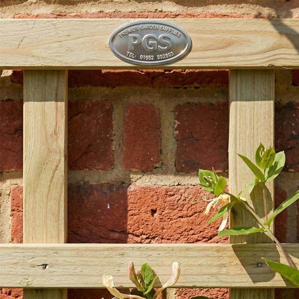 4 pack trellis flat top privacy square [w.6ft x h.3ft] 1