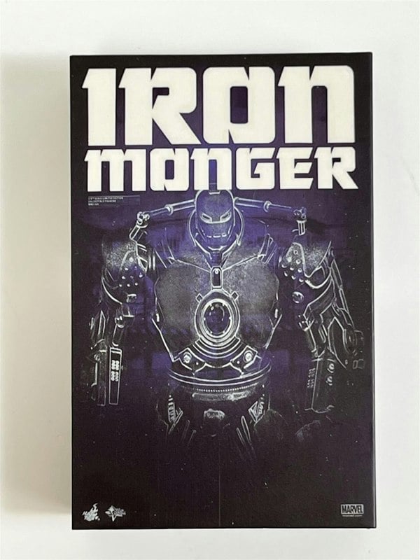 Hot Toys Ironman Iron Monger  1:6 Scale Box Art Magnet