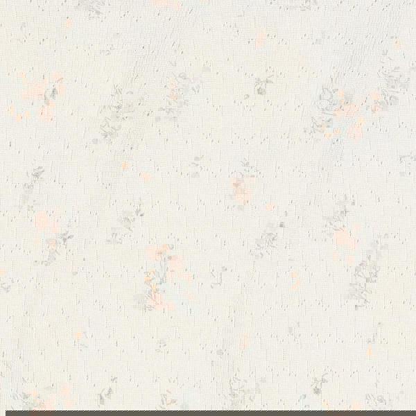 Mini Cuddles Baby Girls Floral Print 2pc Set, Off-White