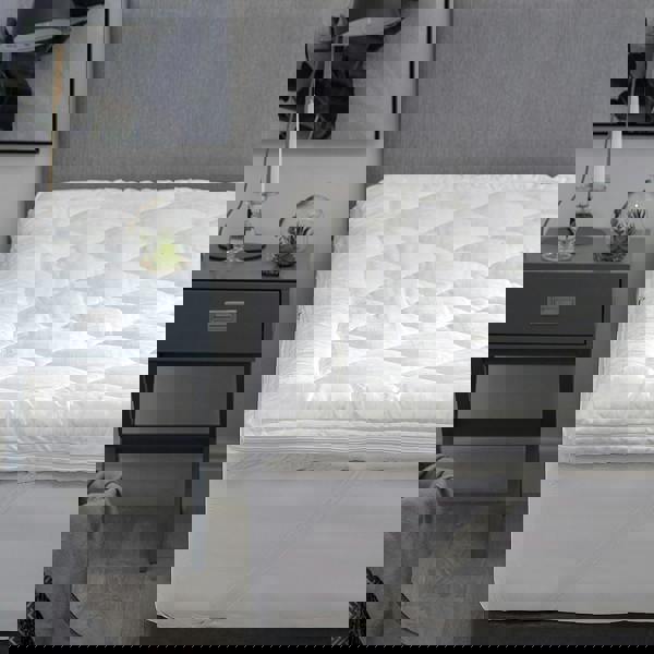 Belledorm Hotel Suite Dual Layer Mattress Topper - White - 