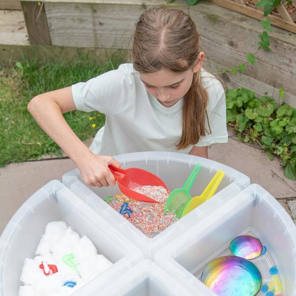 tickit Translucent Colour Nesting Scoops