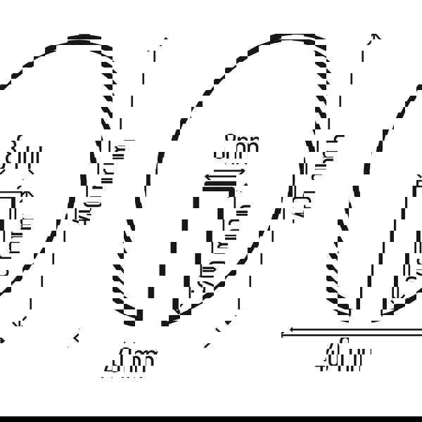 Durable Clamp On Warning Edge Impact Protection Profiles E8R | 1 Metre