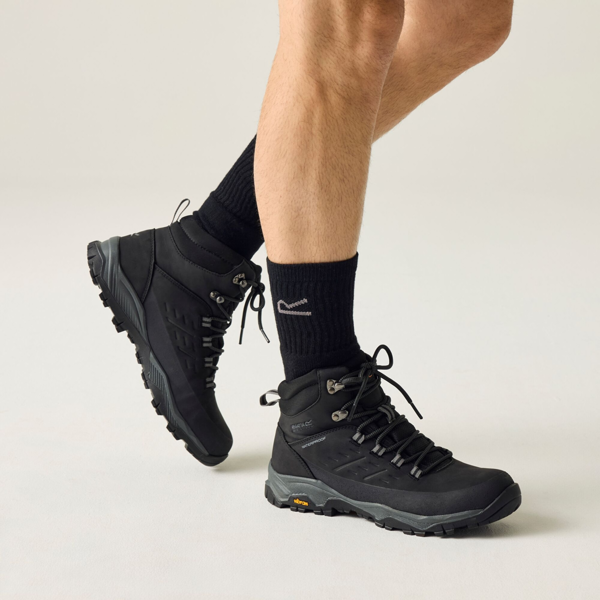 Regatta Mens Blake Walking Boots - Black