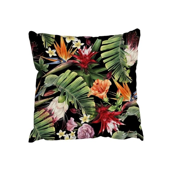 New Product Tropical Flowers & Plant Leaves (Cushion)  - Andrew Lee Home and Living