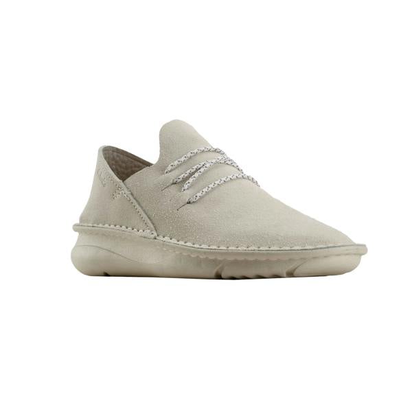 Clarks Mens Origin Leather Shoes - White - 