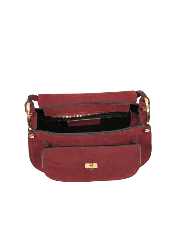 Le Parmentier Agave Shoulder Bag - Burgundy