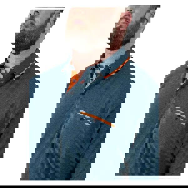 Duke Mens Harvey D555 Pique Kingsize Polo Shirt - Teal - 