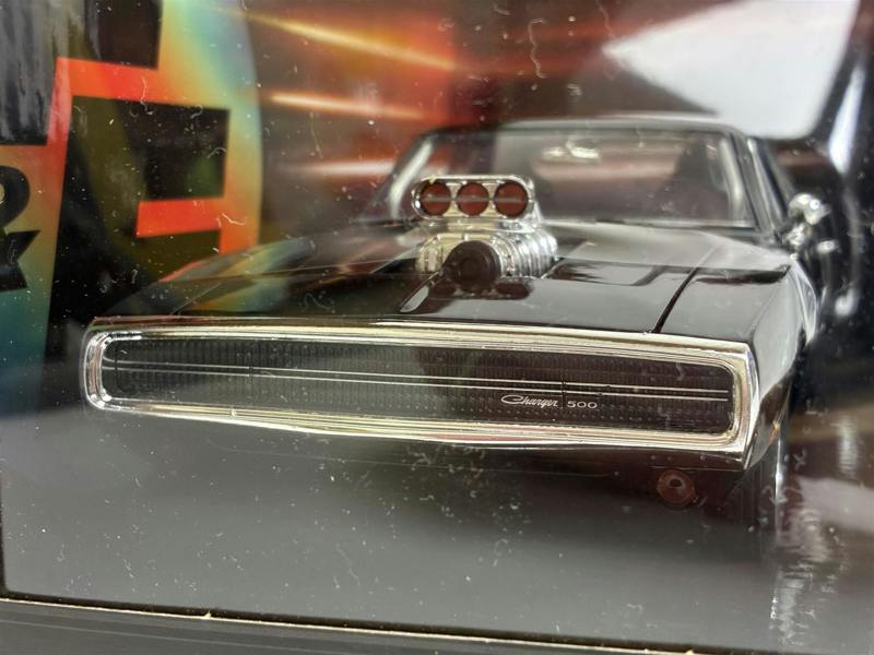 MCSlots Fast and Furious Doms Dodge Charger R/T Black 1:24 Scale Jada 31942 35424