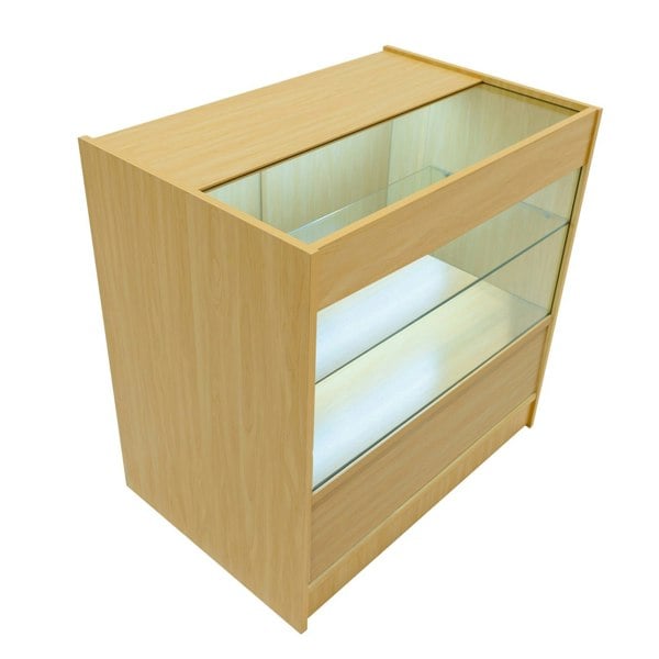 Monstershop LED Retail Shop Counter C900 - Maple