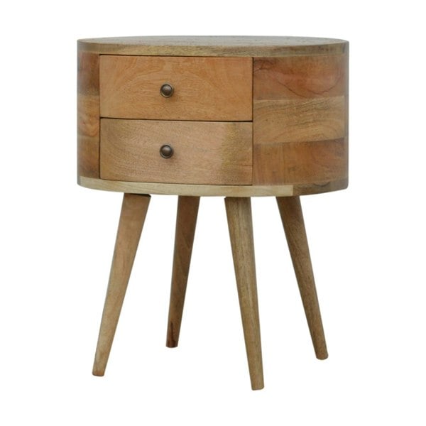 Artisan Furniture Rounded Bedside Table
