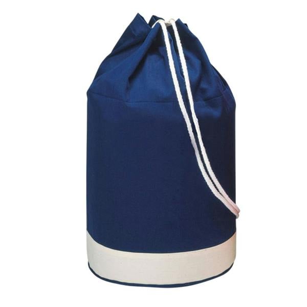 MidOcean Yatch Two Tone Cotton Duffle Bag - Navy/White - 