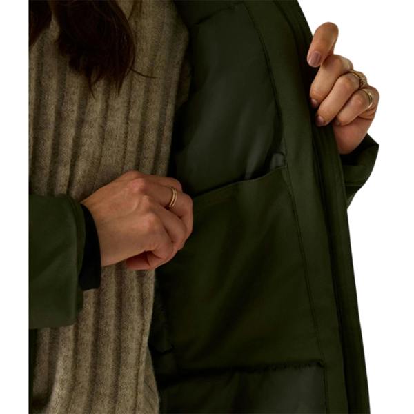 Regatta Womens/Ladies Janna Waterproof Long Length Insulated Jacket - Dark Khaki - 
