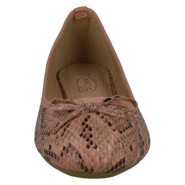 Spot On Ladies Spot On Flat Ballerinas F80454