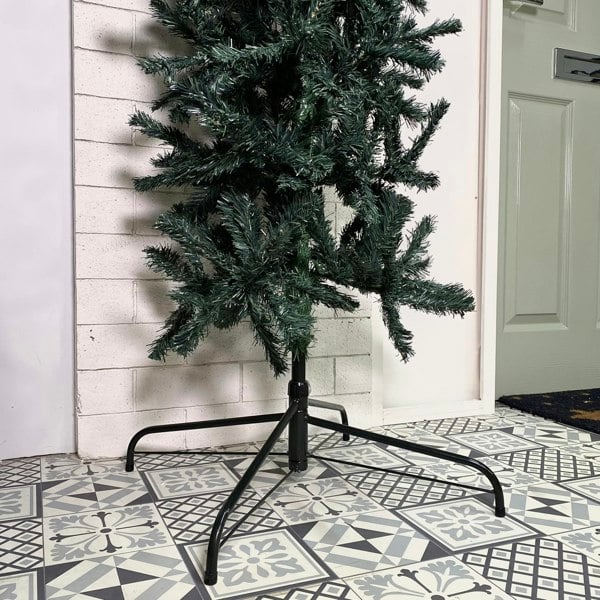 Samuel Alexander 8ft (2.4m) Indoor Outdoor Artificial Christmas Tree Arch in Green