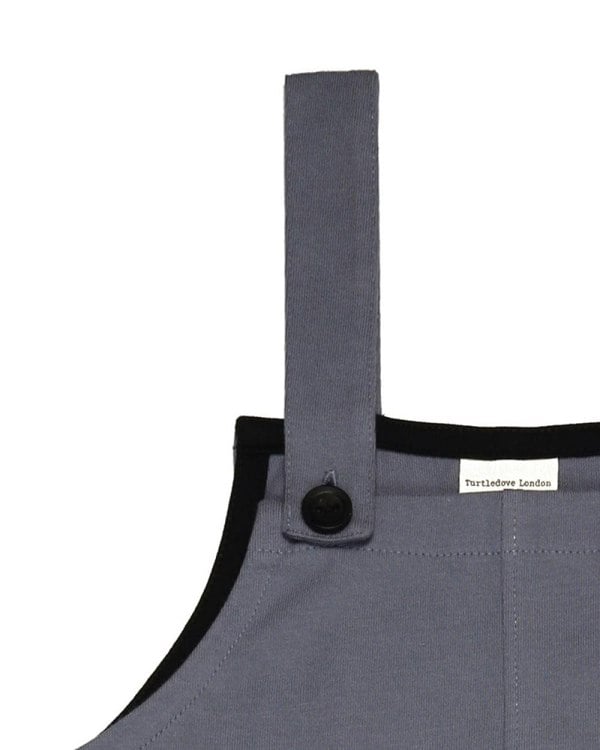 organic cotton Grey Dungarees - image 2