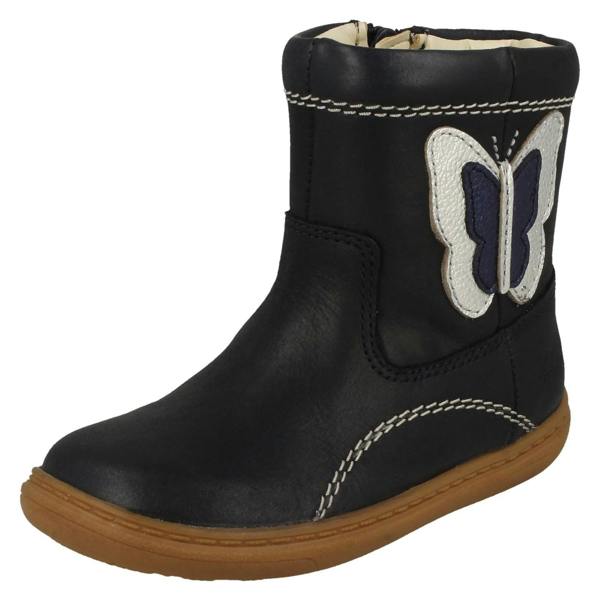 Clarks Girls Clarks Casual Boots Flash Midi T
