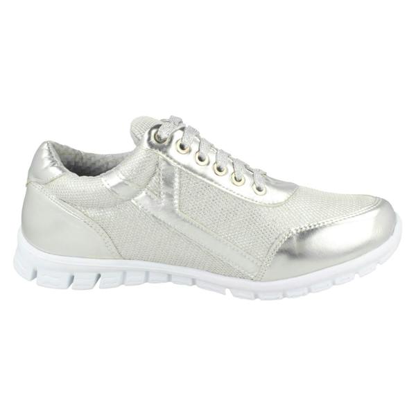 Spot On Ladies Waves Lace Up Trainers