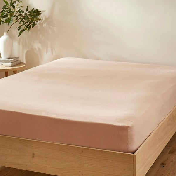 Martex Touch of Linen Fitted Sheet