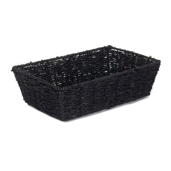 Black Paper Rope Tray