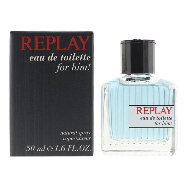 Replay For Him Mans Eau De Toilette 50ml Fragrance