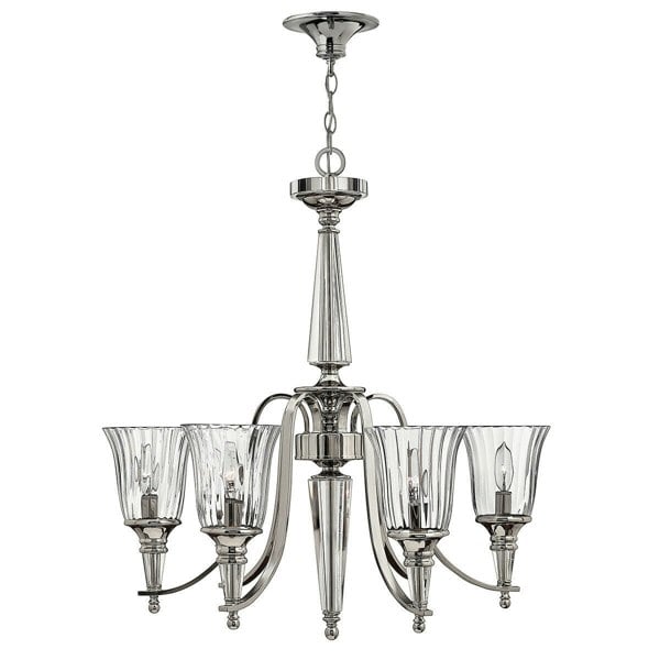 6 Bulb Chandelier Hanging Pendant LIght Sterling LED E14 60W Bulb Loops