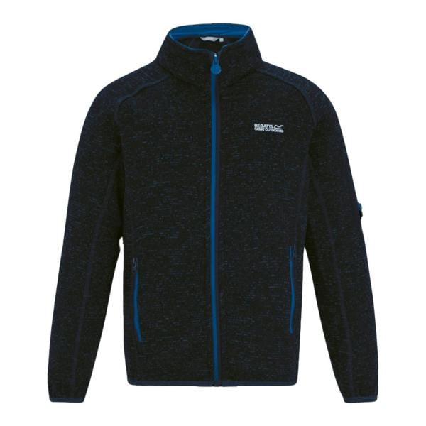 Regatta Childrens/Kids Newhill Fleece Jacket - Navy/Olympian Blue - 