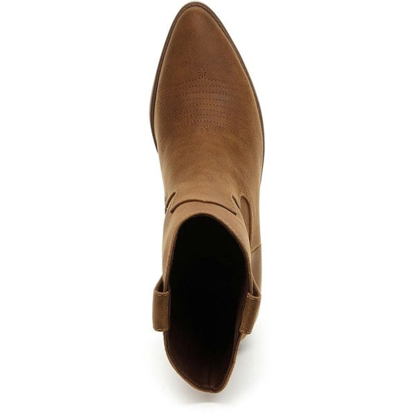 Rocket Dog Feather Polyurethane Women's Walnut Heeled Ankle Boots
