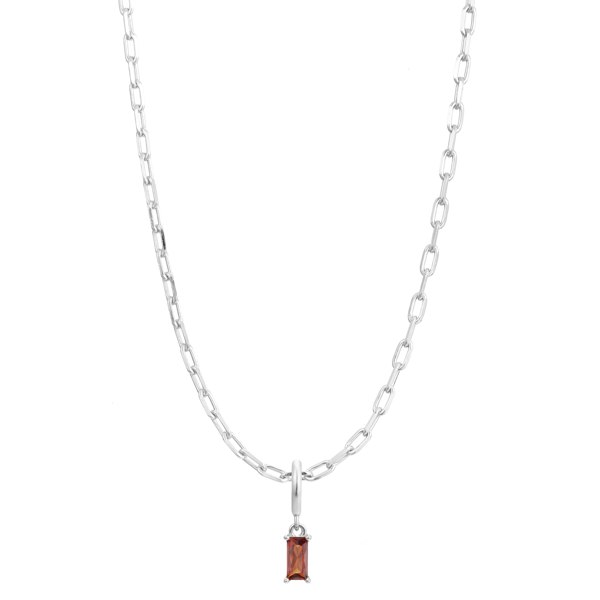 Gold Trip January Birthstone Necklace Charm