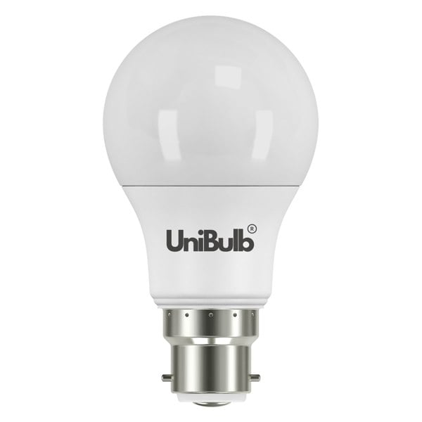 UniBulb LED GLS B22 806lm 7.3W 6500K (Daylight) Dimmable Light Bulb - Pack of 1 bulb