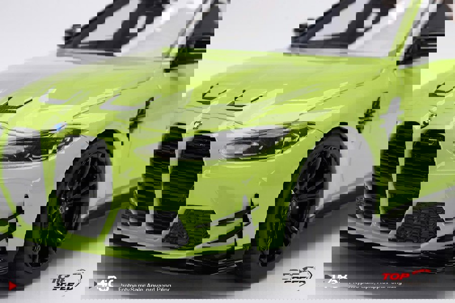 TSM BMW AC Schnitzer M3 Competition G80 Sao Paulo Yellow 1:18 Scale TSM TS0458