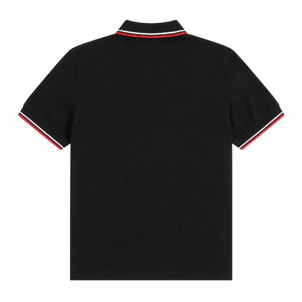 Fred Perry Twin Tipped Polo Shirt Black/Dusky Blue/Strawberry Cream