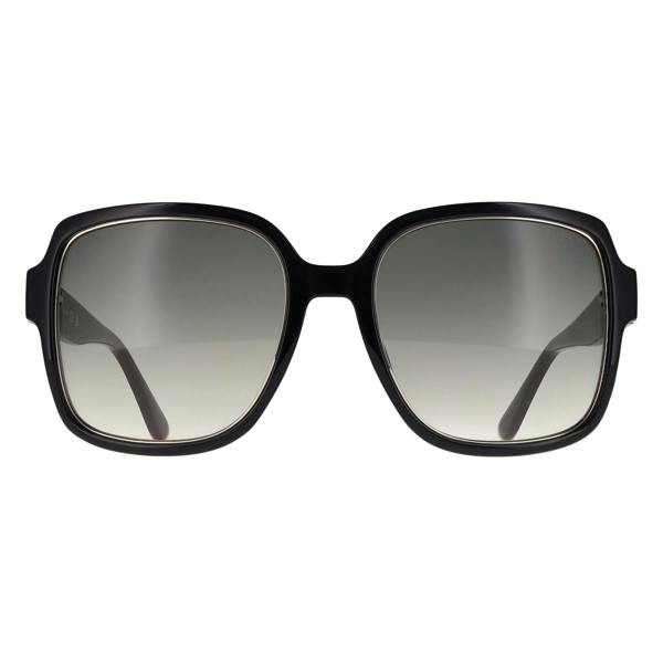 Guess Sunglasses GF6180 01P Shiny Black Grey Gradient