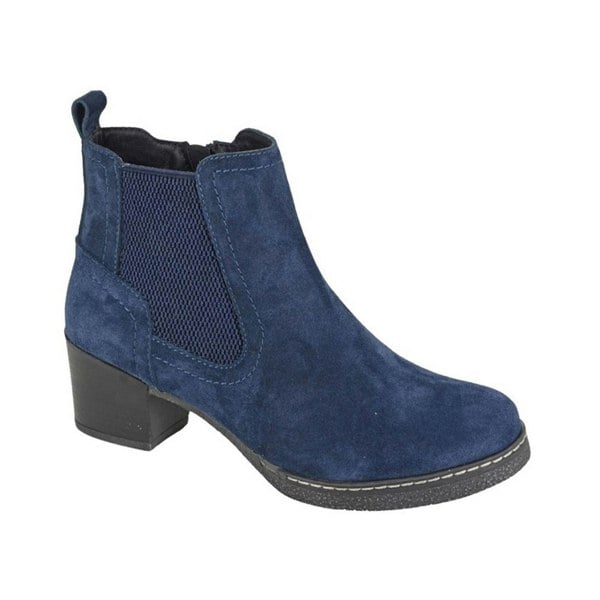 Cipriata Womens/Ladies Alessina Suede Ankle Boots - Navy