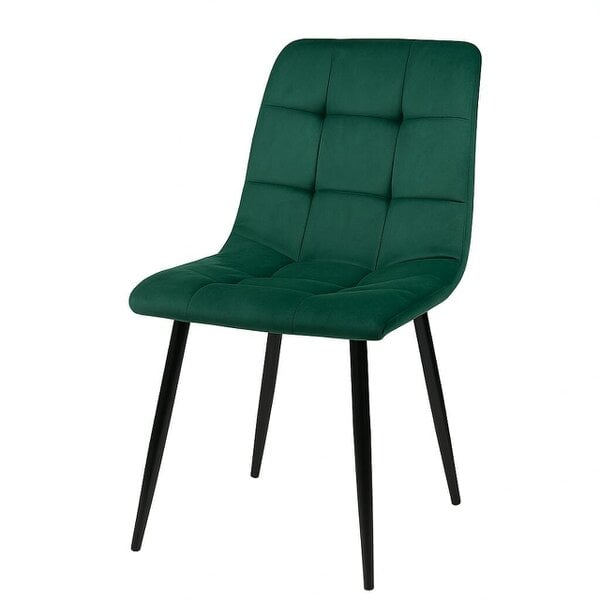 Kosy Koala Modern Round Dining Table Set With 4 Green Velvet Chairs Dining Room Furniture