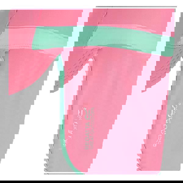 Regatta Childrens/Kids Neck Protector Cap - Pink Lemonade/Ice Green - 